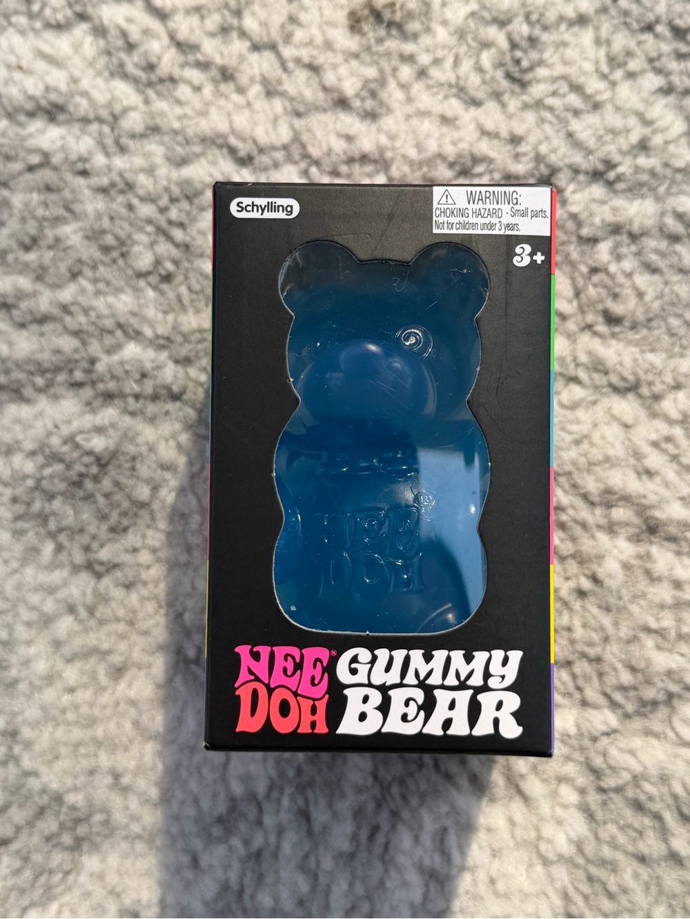 NeeDoh Gummy Bear Squeeze Toy - Blue